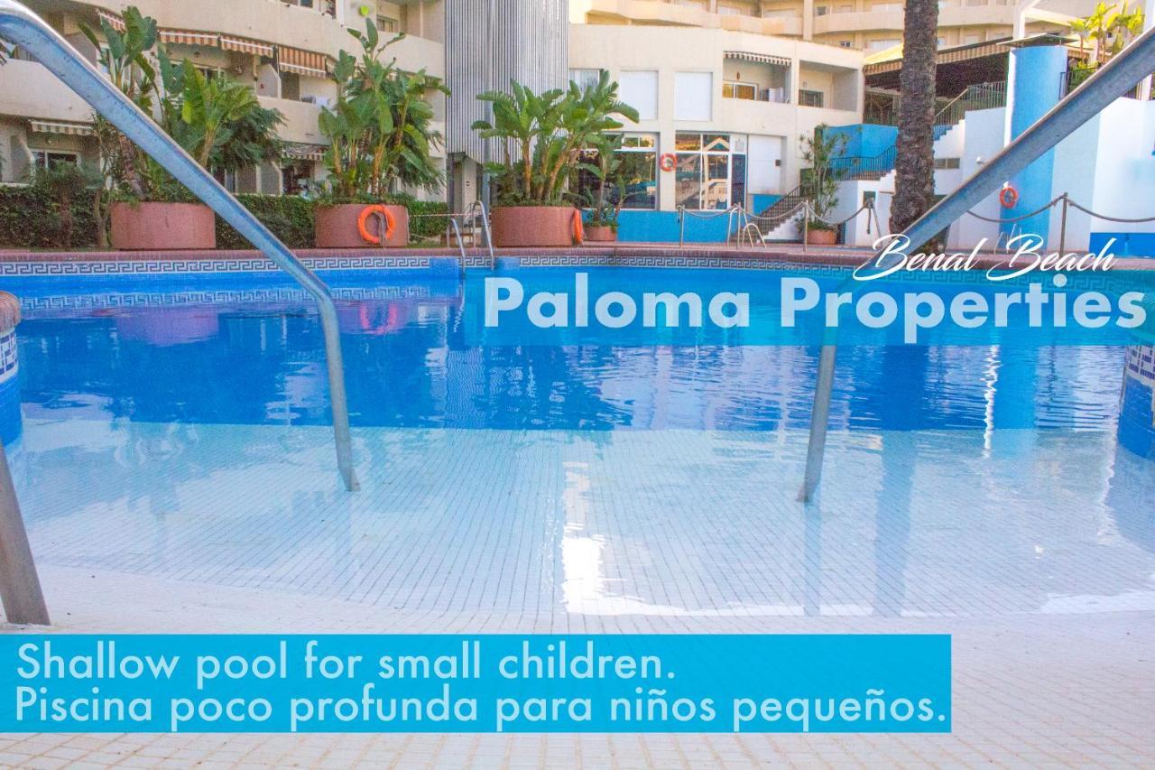 Benal Beach Suite, Parque Acuatico Y Vistas Al Mar Benalmadena Exterior photo